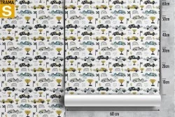 Carta da Parati Bambini Decorazioni e Pattern