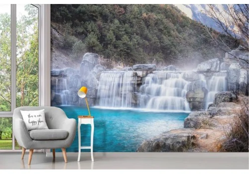 Wallpaper landscape nature waterfalls 2