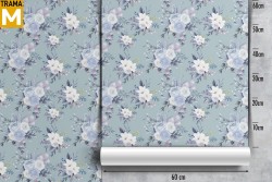 Vintage Nature Flowers Wallpaper