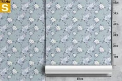 Carta da Parati Design e Stili Flora e Fauna Fiori Natura Vintage