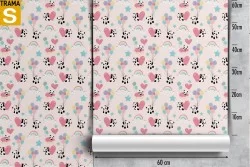 Carta da Parati Bambini Animali uccelli Decorazioni e Pattern