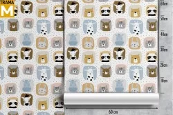 Carta da Parati Animali uccelli Decorazioni e Pattern