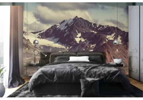 Carta da Parati paesaggio bosco montagna