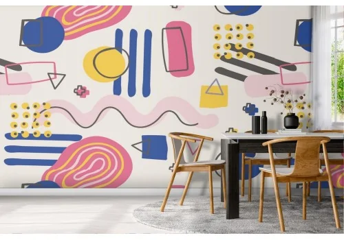 Vintage stylized wallpaper pattern.