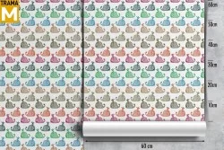Carta da Parati Decorazioni e Pattern Animali uccelli