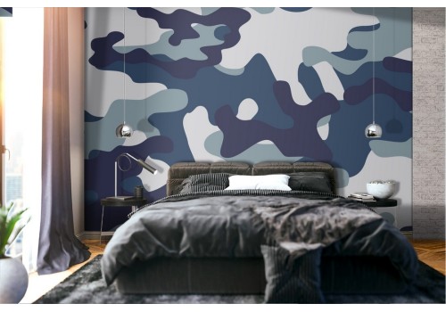 Urban camo pattern wallpaper.