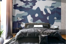 Carta da Parati pattern camo urbana.