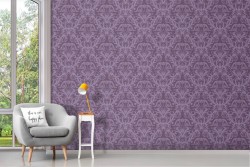 English vintage pattern wallpaper.