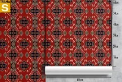 Carta da Parati Design e Stili Geometrica Vintage