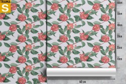 Carta da Parati Design e Stili Flora e Fauna Fiori Natura