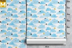 Wallpaper Decorations and Patterns Space and Planets