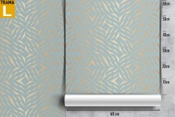 Geometric wallpaper with abstract lines.