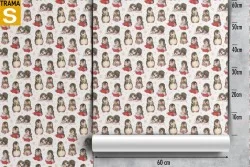 Children's Wallpaper Animals Birds Decorations and Patterns