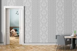 Vintage English pattern wallpaper.