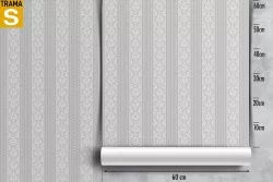 Wallpaper Design and Styles Stripes and Waves Vintage