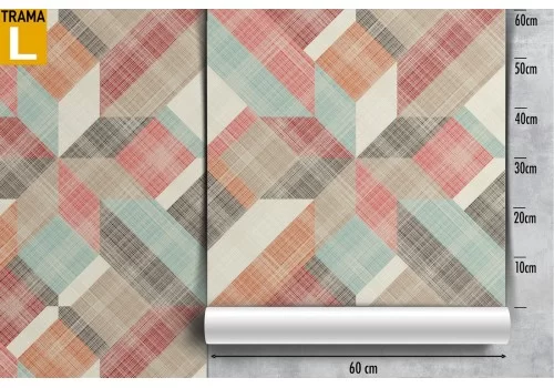 Carta da Parati pattern geometrico anni '80. 2