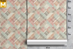 Vintage Geometric Wallpaper