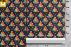 Vintage Geometric Wallpaper