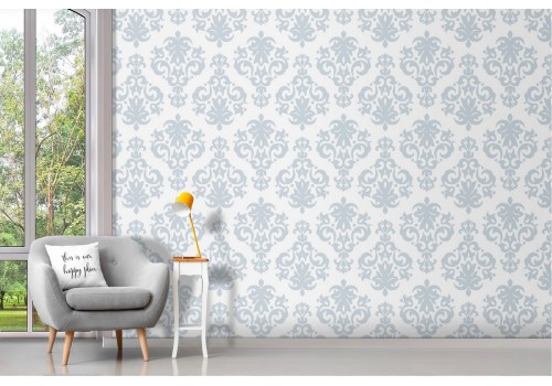 English vintage pattern wallpaper.