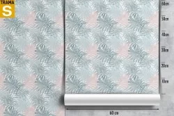 Carta da Parati Design e Stili Flora e Fauna Foglie Tropicale