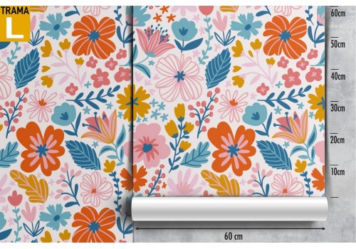 Wallpaper pattern abstract flowers nature. 2