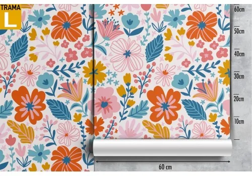 Wallpaper pattern abstract flowers nature. 2