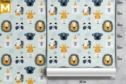 Carta da Parati Animali uccelli Decorazioni e Pattern