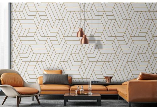 Geometric design wallpaper lines and shapes.