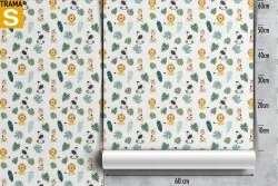 Carta da Parati Bambini Animali uccelli Decorazioni e Pattern