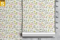 Wallpaper Design and Styles Flora and Fauna Flowers Leaves Nature
