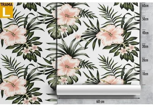 Carta da Parati decorazione natura fiore rosa. 2