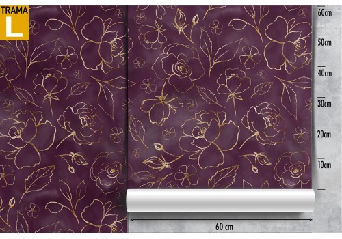 Luxury wallpaper with stylized flower pattern. 2