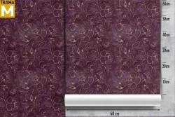 Carta da Parati Luxury Foglie Fiori Natura