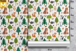 Carta da Parati Animali uccelli Decorazioni e Pattern