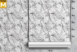 Carta da Parati Decorazioni e Pattern Principesse e ballerine Stilizzata