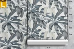 Wallpaper decoration abstract nature leaves.