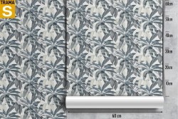 Carta da Parati Design e Stili Flora e Fauna Foglie Natura Tropicale