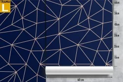 Geometric lines wallpaper decoration.