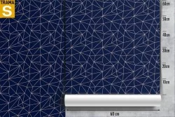 Carta da Parati Design e Stili Geometrica Moderna Righe e Onde Stilizzata