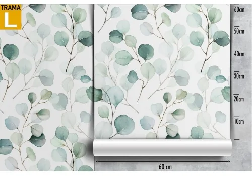 Wallpaper stylized nature leaves pattern. 2