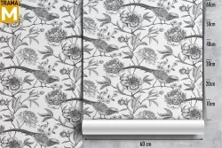 Animal Flowers Nature Vintage Wallpaper