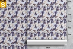 Wallpaper Design and Styles Flora and Fauna Animals Geometric Luxury Nature Tropical