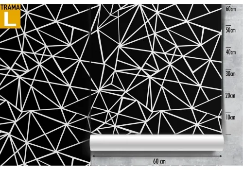 Carta da Parati pattern linee geometriche stilizzate. 2