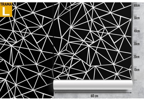 Wallpaper with stylized geometric lines pattern. 2