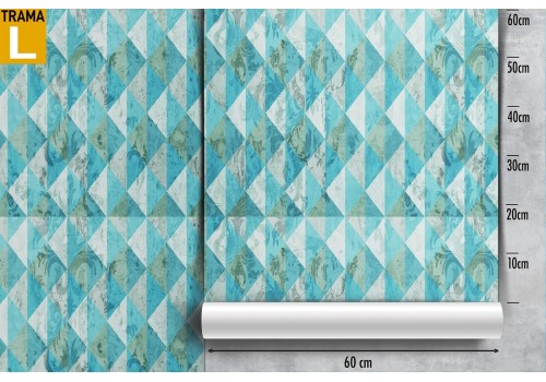 Geometric diamond pattern wallpaper. 2