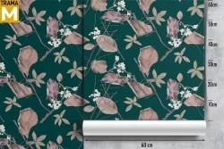 Carta da Parati Foglie Natura