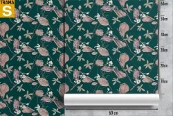 Carta da Parati Design e Stili Flora e Fauna Foglie Natura