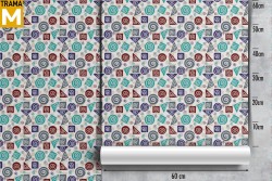 Vintage Stylized Abstract Wallpaper