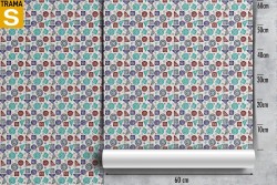 Wallpaper Design and Styles Abstract Stylized Vintage