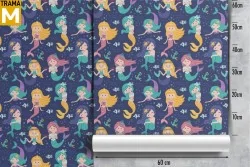 Carta da Parati Decorazioni e Pattern Fantasy